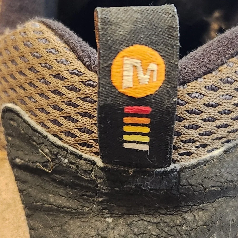Merrell‎ Boot Mens 12 Brown Moab 3 Mid waterproof Hiking Walking Gorpcore
